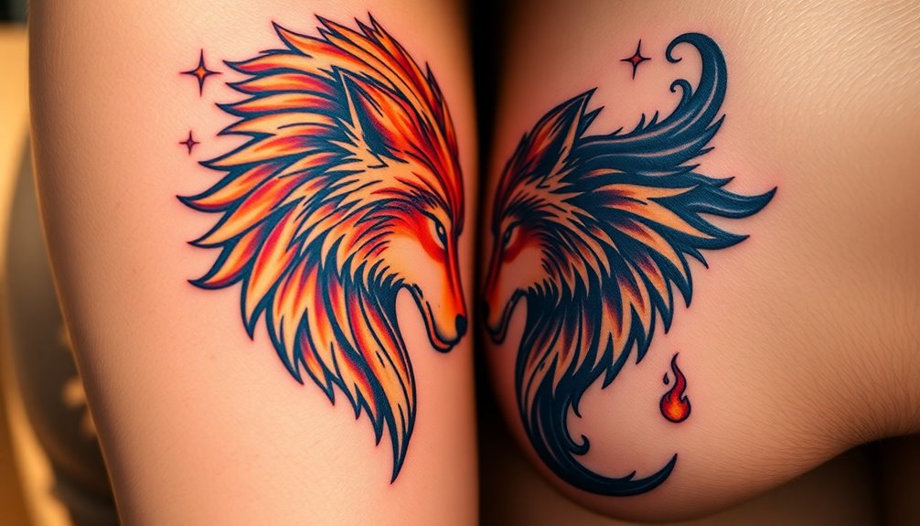 creative animal tattoo designs