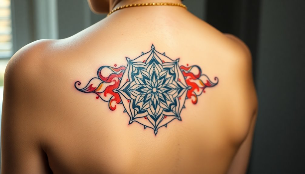 symbolic geometric ink designs