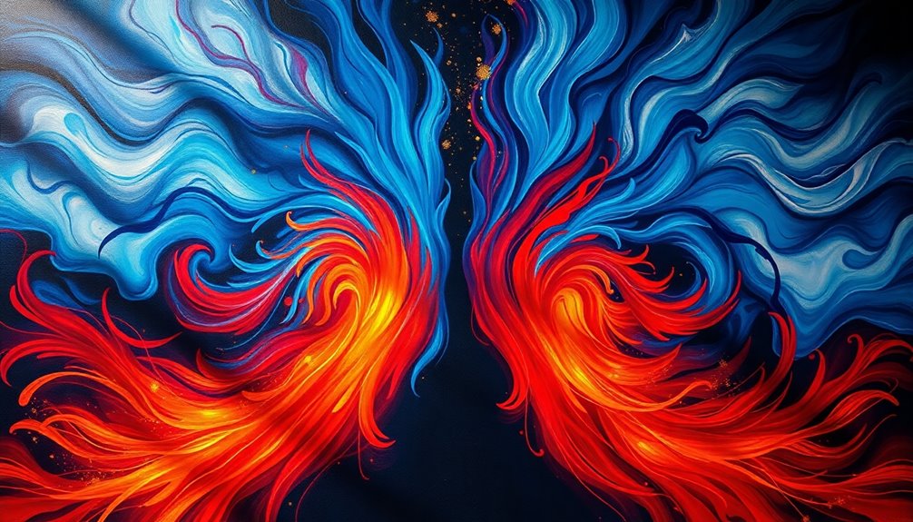 twin flame artistic emotion