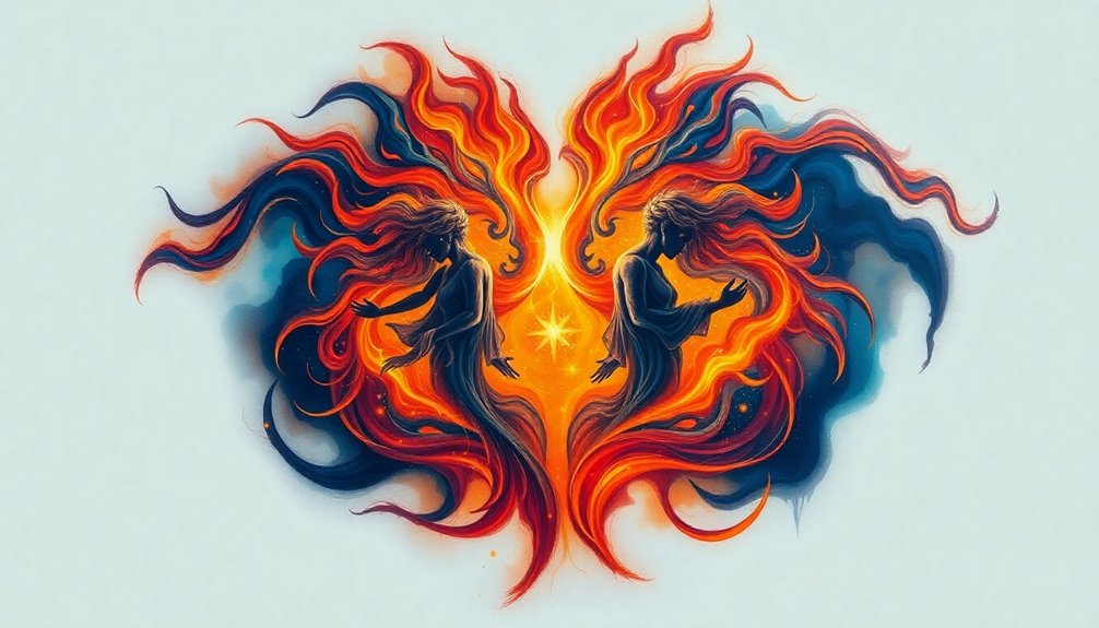 twin flames artistic expressions