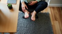 desk based grounding exercises