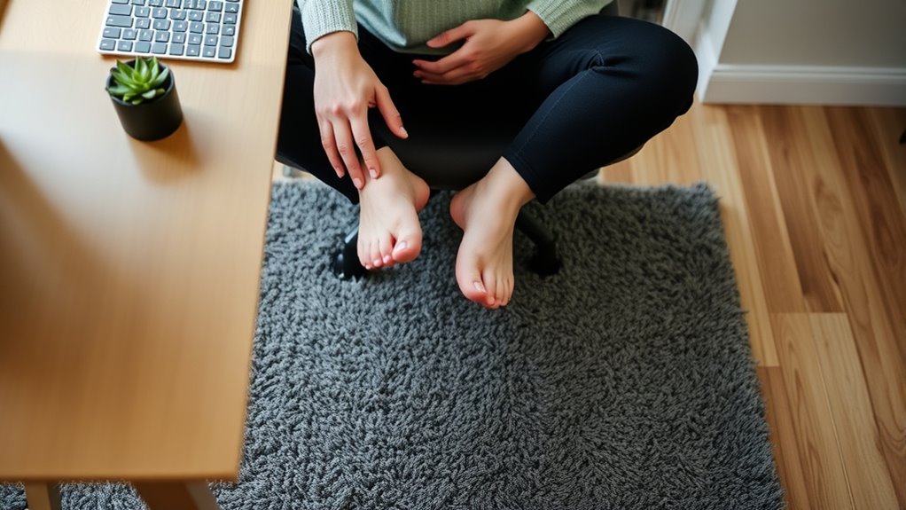 desk based grounding exercises