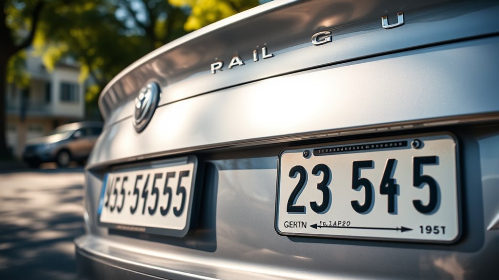 personalized license plate messages