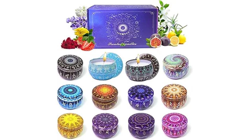 12 candle set gift