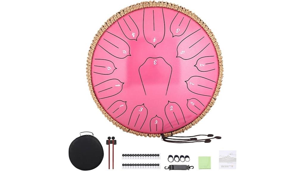12 inch steel tongue drum