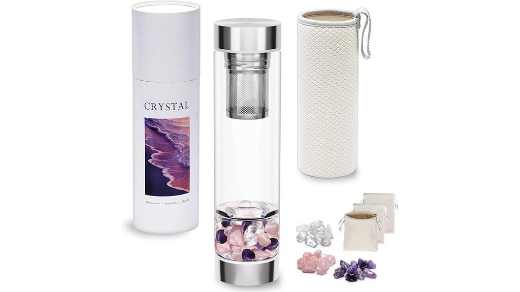 500ml clear water bottle