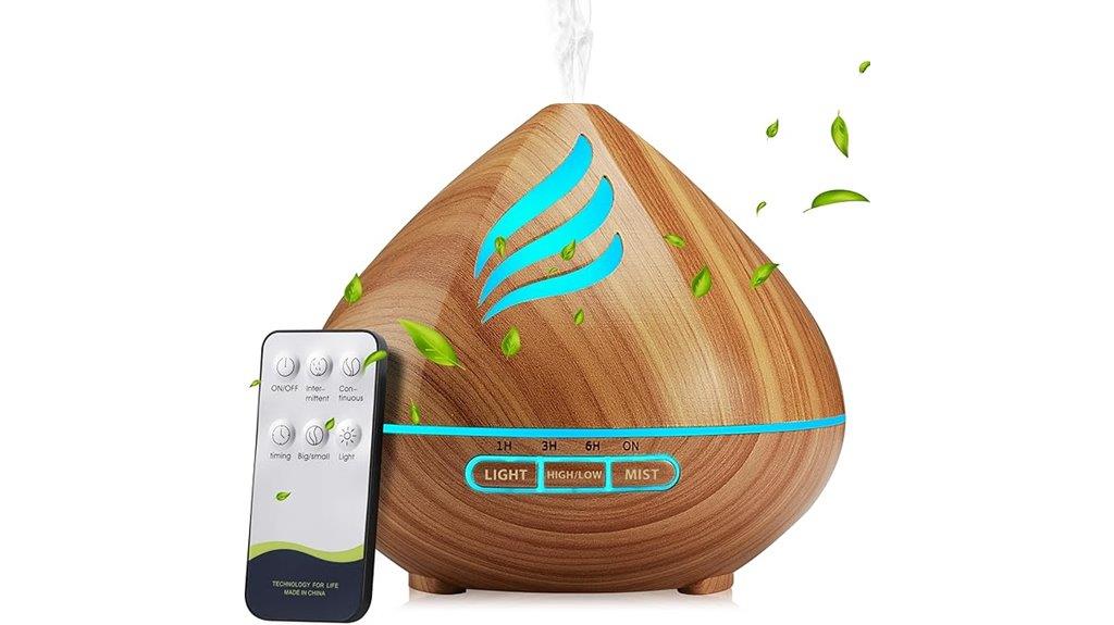 500ml remote essential diffuser