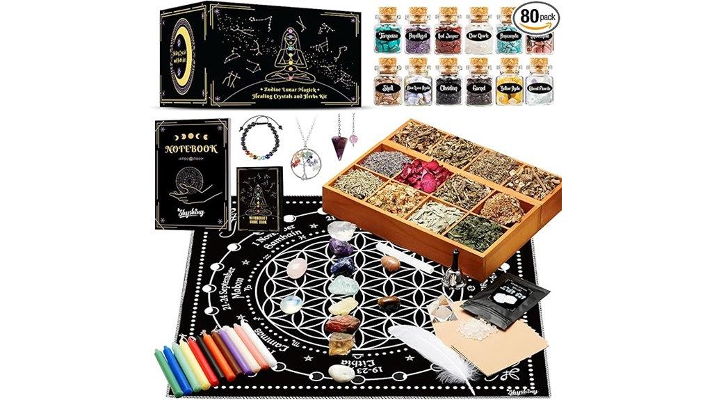 80 piece witchcraft starter set