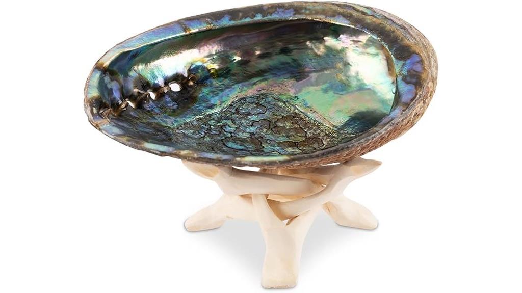 abalone shell incense holder