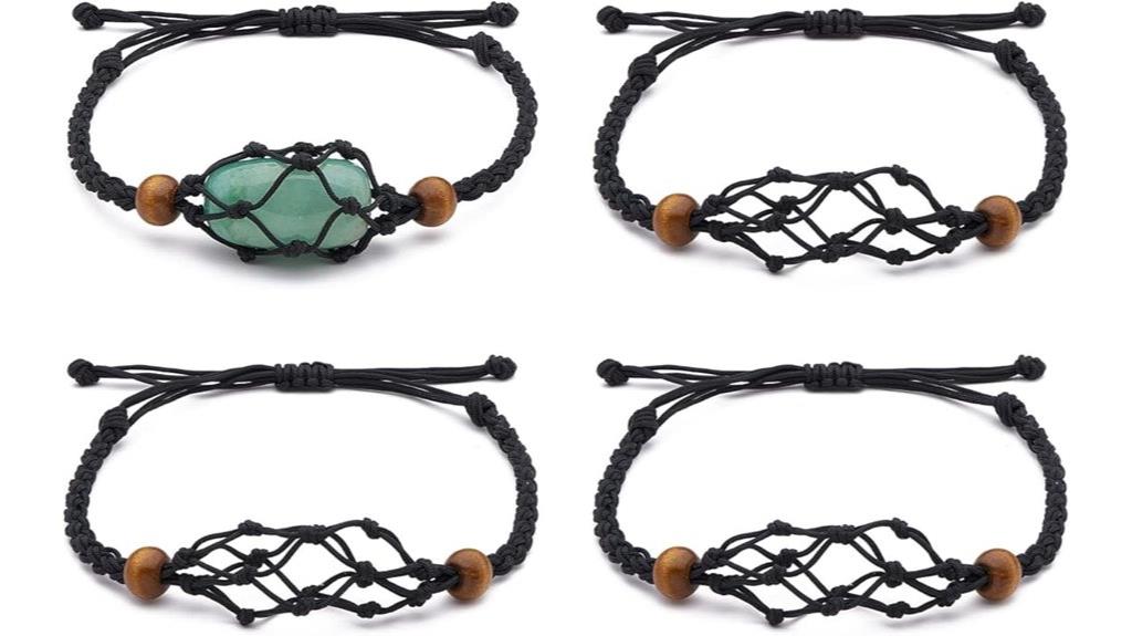 adjustable crystal bead holders