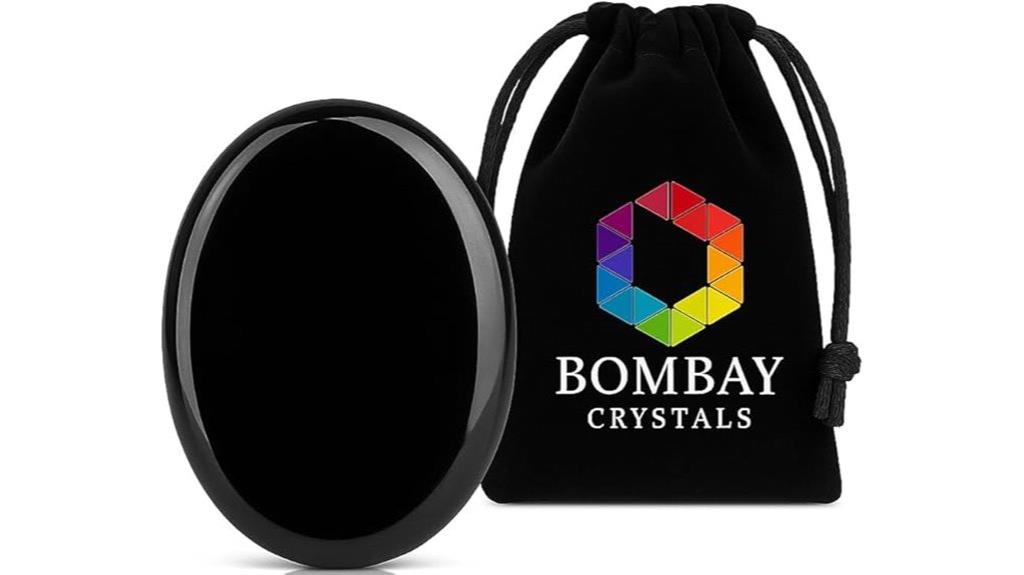 black obsidian anxiety stone