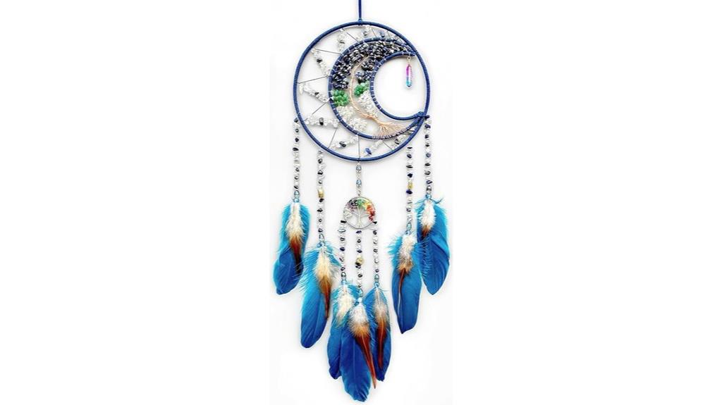 blue purple moon decor