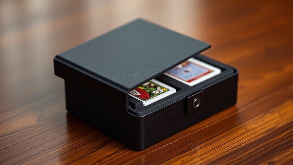 card storage capacity and durability