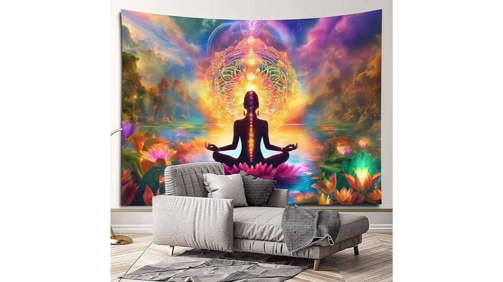 chakra tapestry for meditation