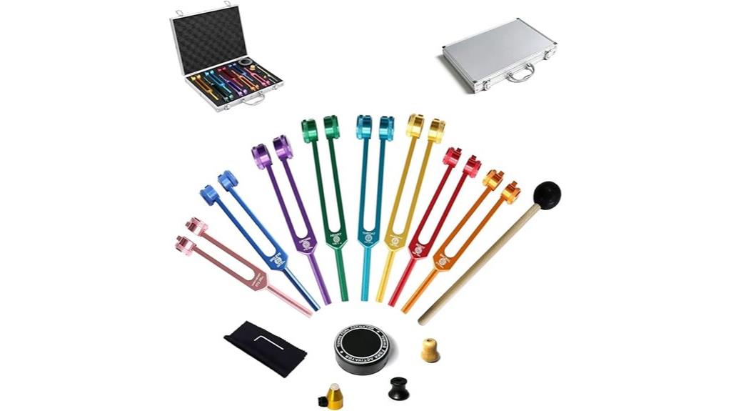 chakra tuning fork set