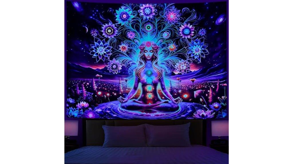 chakra yoga tapestry decor