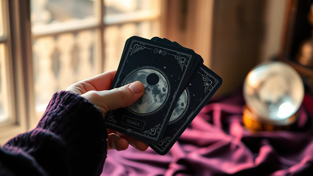 choosing moonology cards