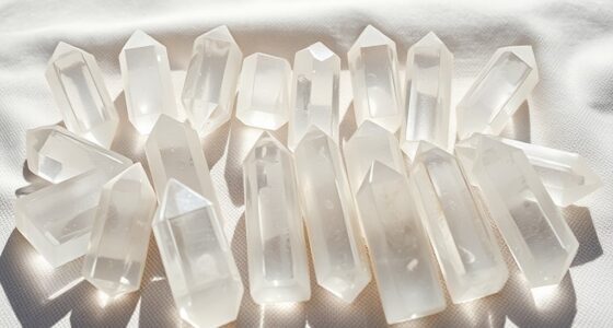 clear quartz crystal packs