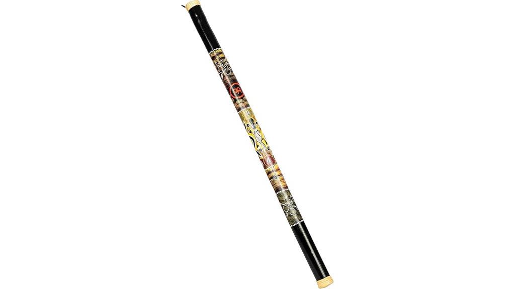 colorful hand painted rain stick