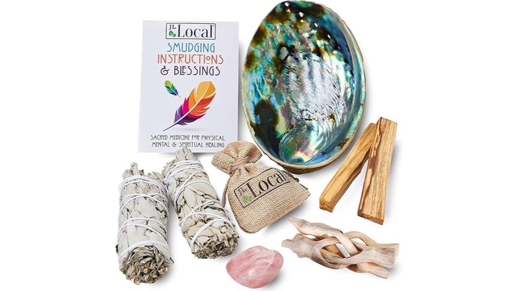 complete smudging kit bundle