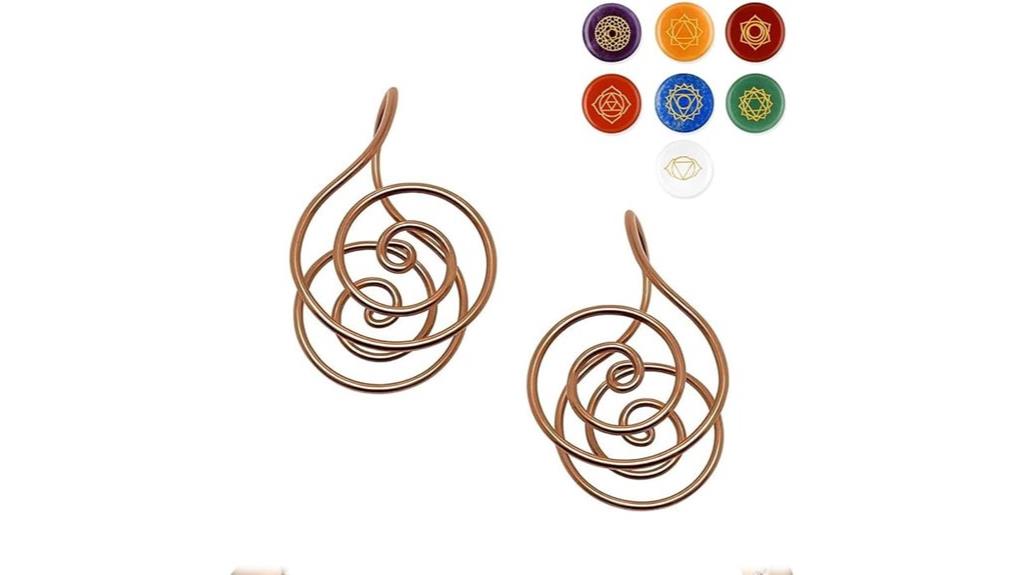 copper chakra meditation ring