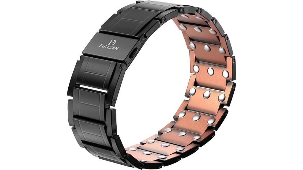 copper men s bracelet 6200 gauss