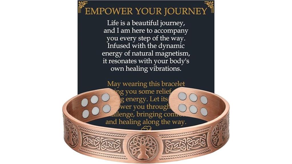 copper men s magnetic bracelet