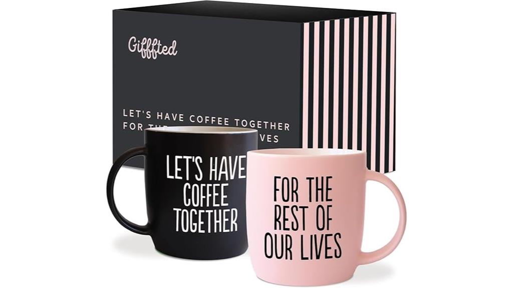 couples triple coffee mug