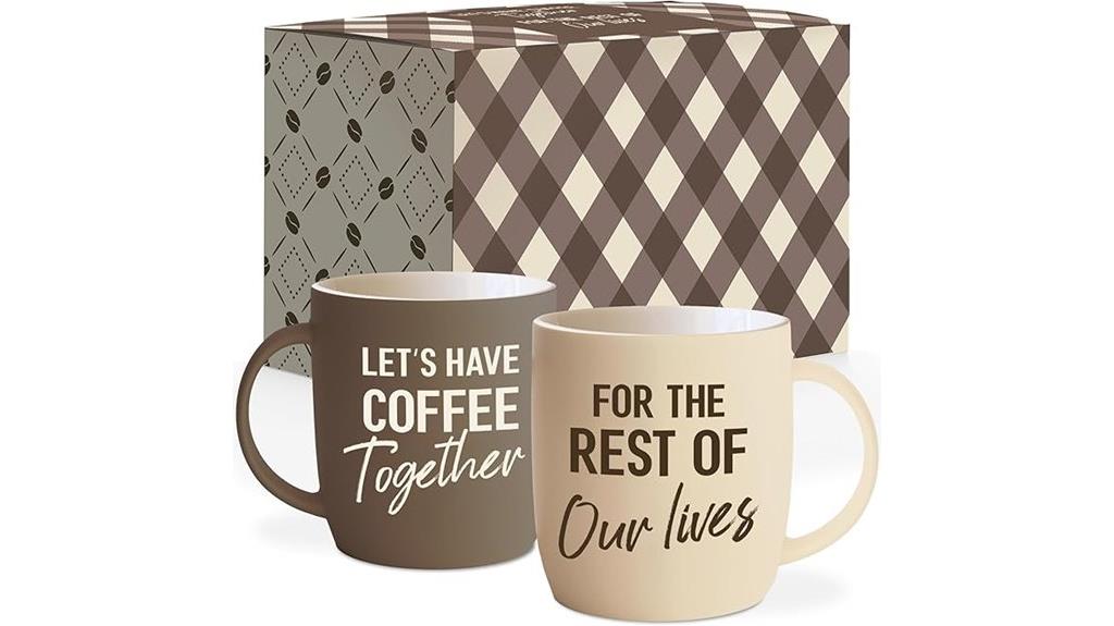 couples wedding gift mug