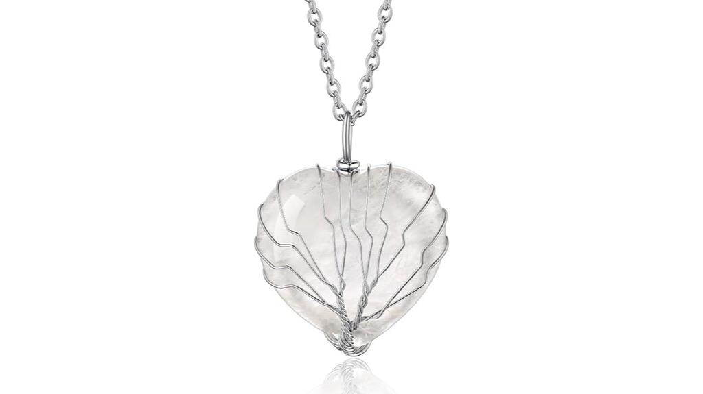 crystal birthstone necklace collection