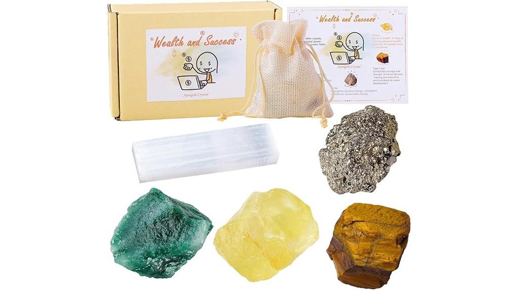 crystal wealth success set