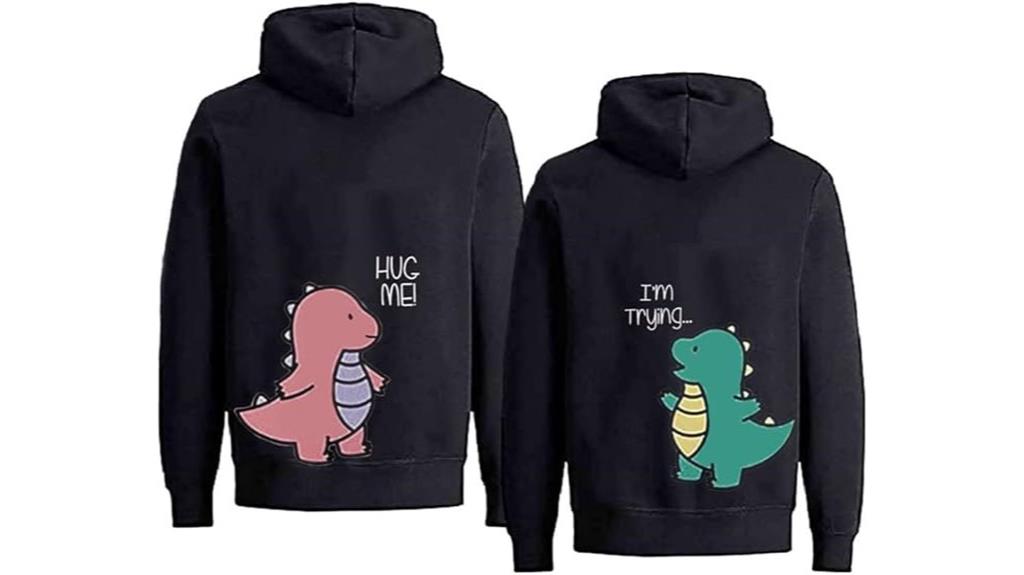 dinosaur love hoodie valentines
