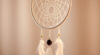 dreamcatchers with crystals