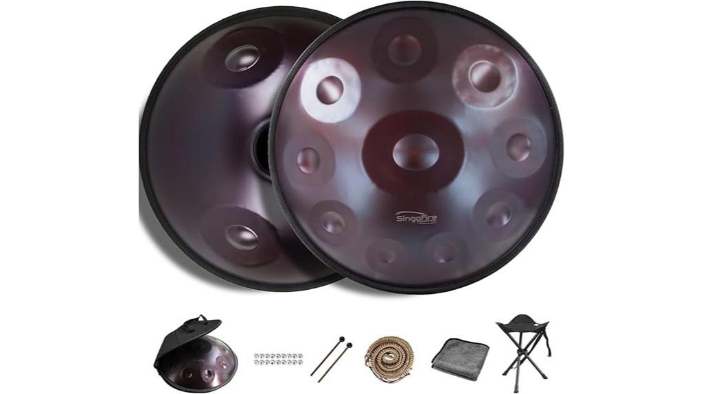 dual faced 12 note handpan