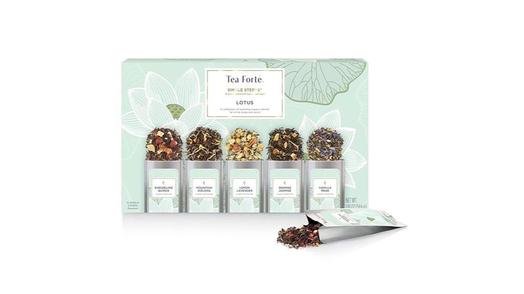 elegant lotus tea gift