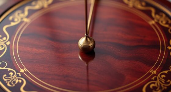 elegant rosewood pendulum boards
