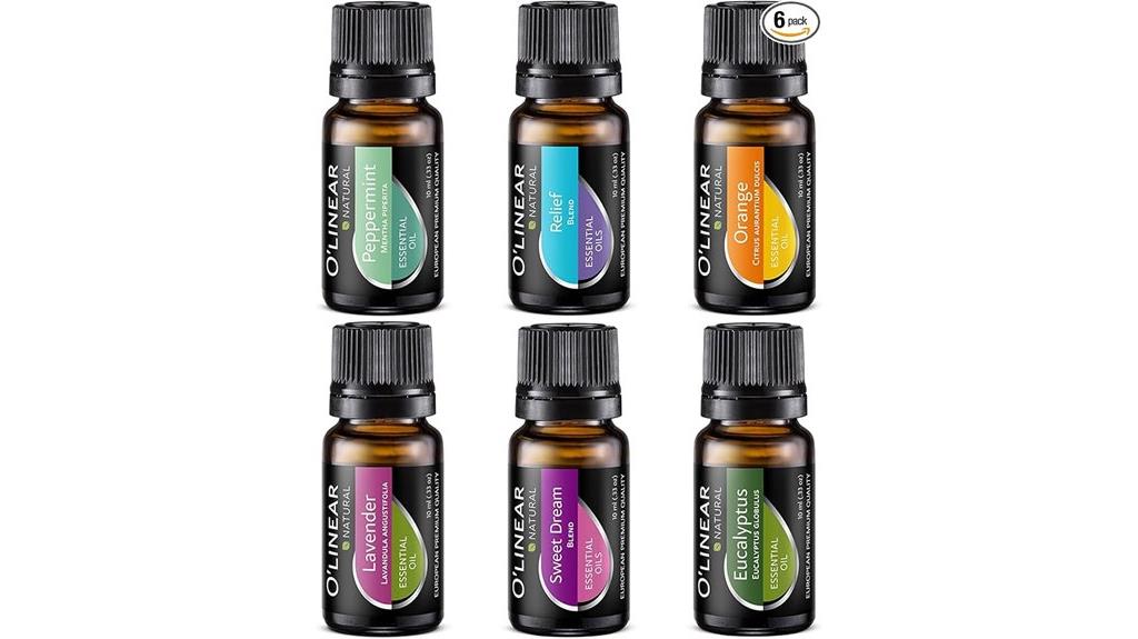 four oil diffuser set