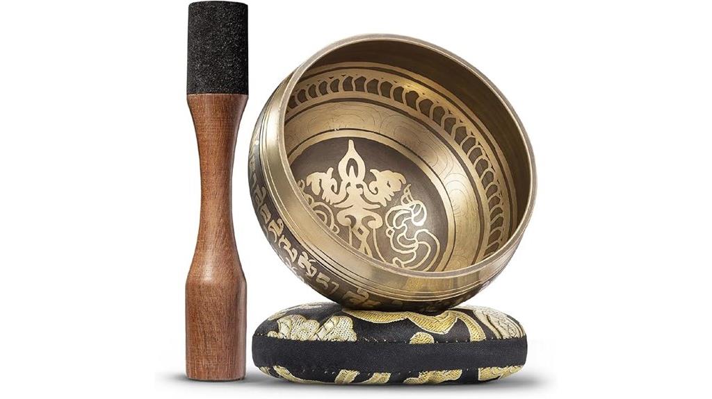 handcrafted tibetan bowl set