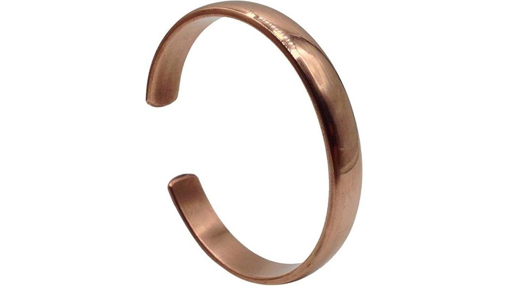 handmade copper healing bracelet