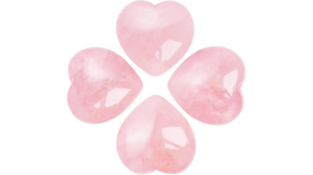 healing crystal rose stones