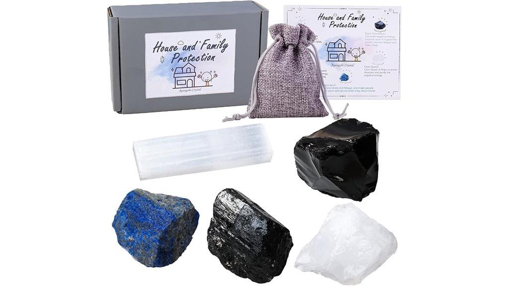 house protection crystal set