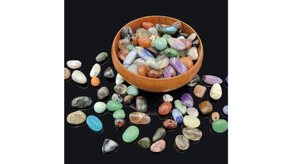 hundred piece gemstone collection