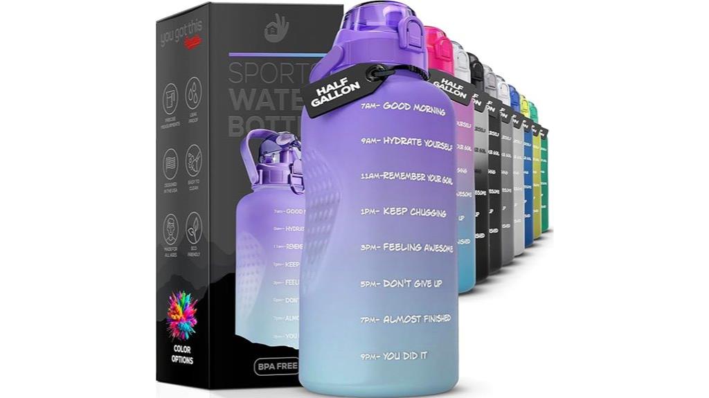 hydrate daily with markers