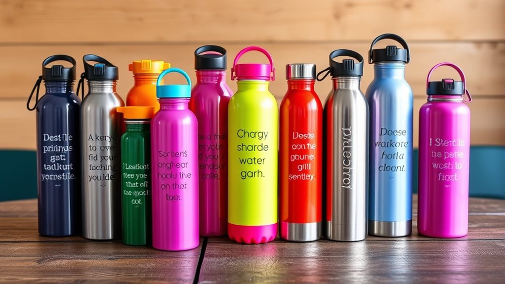 inspirational water bottle picks