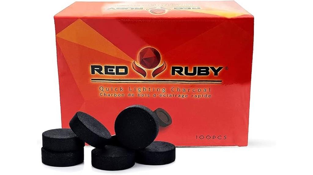 instant light charcoal disks