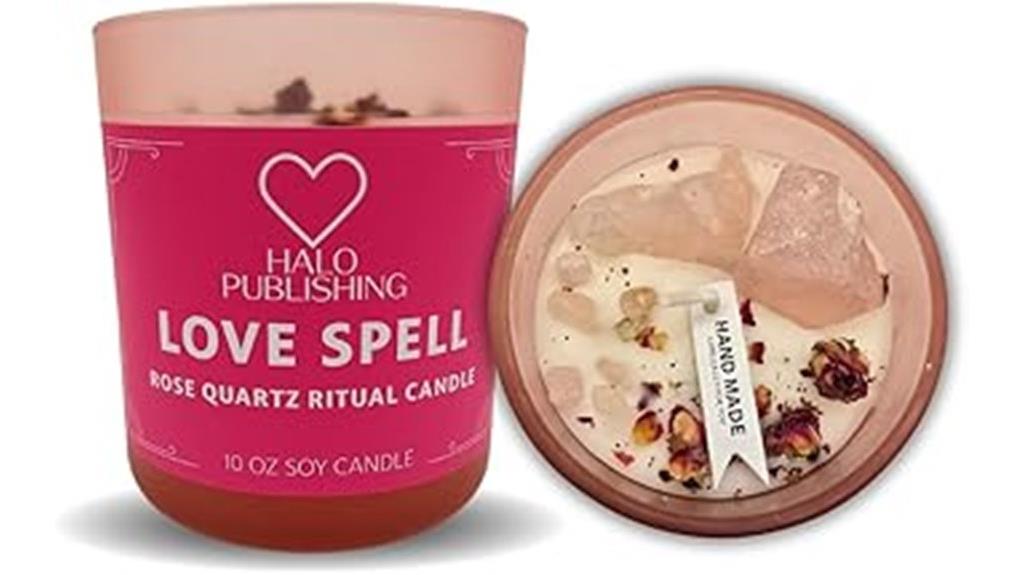 jasmine rose quartz petals