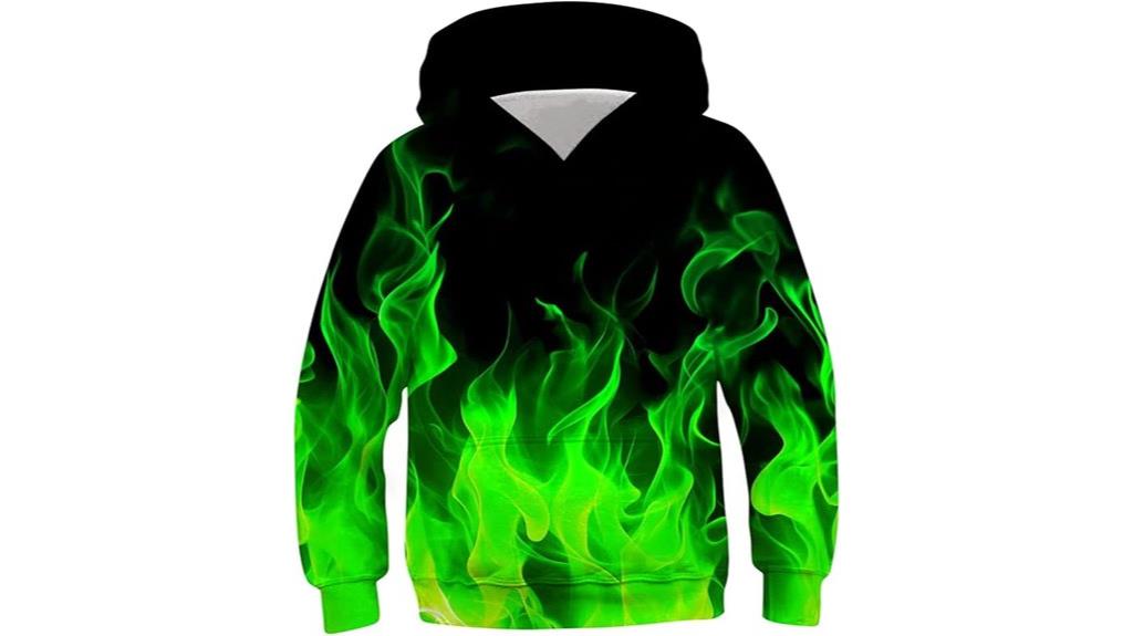 kids 3d printed hoodie