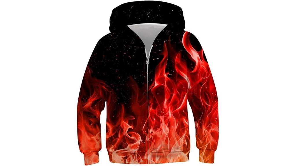 kids zip up hoodie