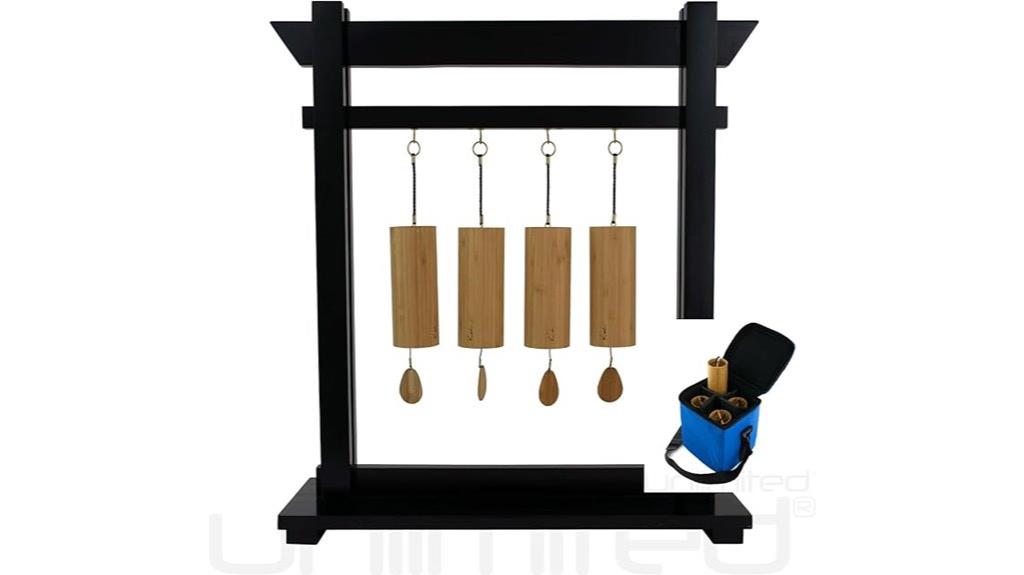koshi chimes on stand