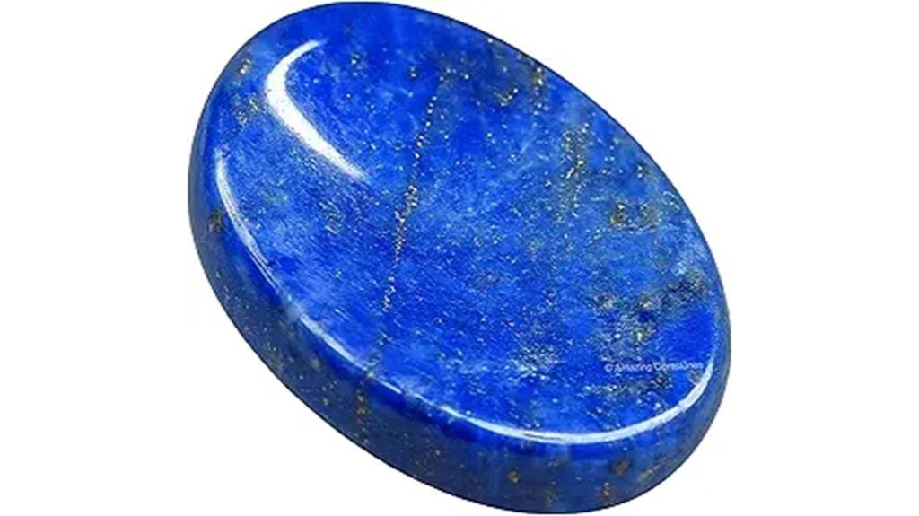 lapis lazuli healing worry stone